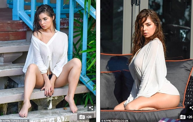 Không chỉ quý ông, chị em cũng phải mê mệt ngắm vẻ hững hờ này của Demi Rose - ảnh 9