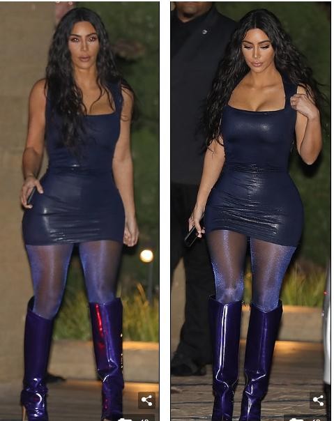 Kim 'siêu vòng 3' mặc bó sát, khoe ba vòng 'nảy lửa' - ảnh 4
