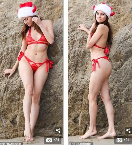 Blanca Blanco khiến quý ông chao đảo với bikini màu đỏ nhỏ xíu - ảnh 7