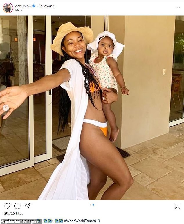 Gabrielle Union tung clip áo tắm nóng bỏng, nhí nhảnh ở tuổi U50 - ảnh 5