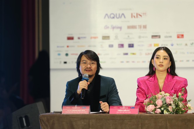 Top 60 thí sinh khoe sắc tại họp báo Vòng Bán kết toàn quốc Hoa hậu Việt Nam 2020 - ảnh 5