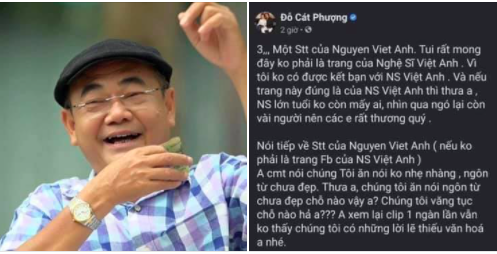 Showbiz 19/12: Cát Phượng viết tâm thư xin lỗi NSND Việt Anh liên quan vụ gặp gymer - ảnh 1