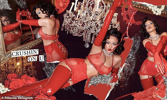 Rihanna diện mốt lộ nội y, khoe ngực táo bạo - ảnh 5