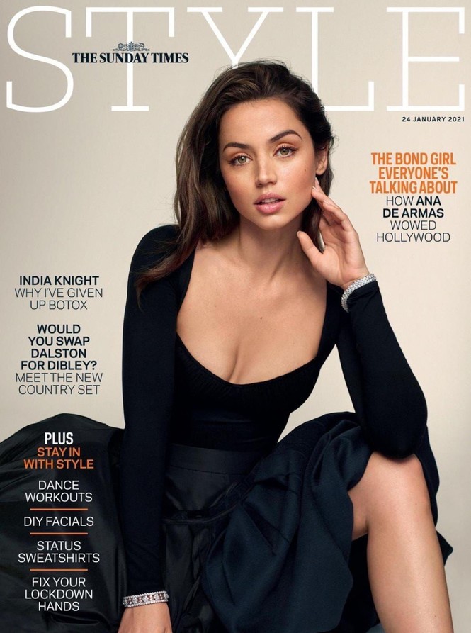 'Bond girl' Ana de Armas gợi cảm mê mẩn trên tạp chí sau chia tay Ben Affleck - ảnh 1