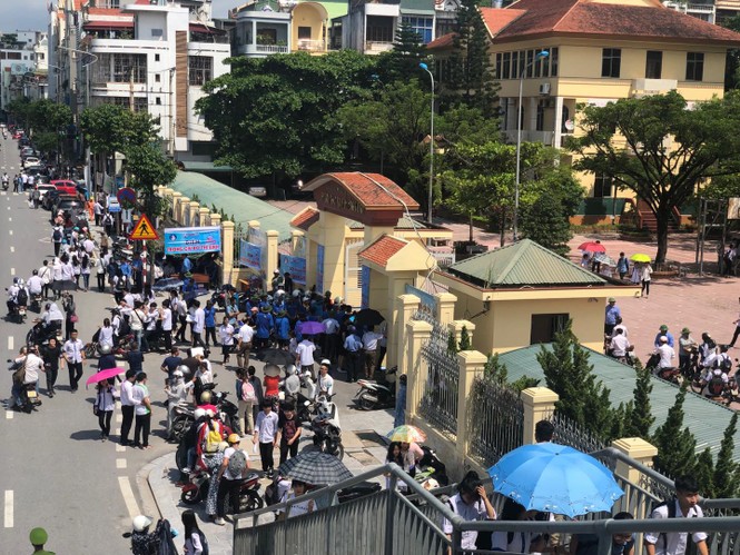 Quảng Ninh: Tới nhầm điểm thi vì ôn bài khuya quá - ảnh 2