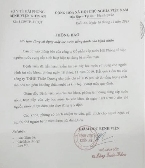 Vụ nước nhiễm mặn ở Hải Phòng: Chỉ số muối, kim loại vượt ngưỡng - ảnh 2