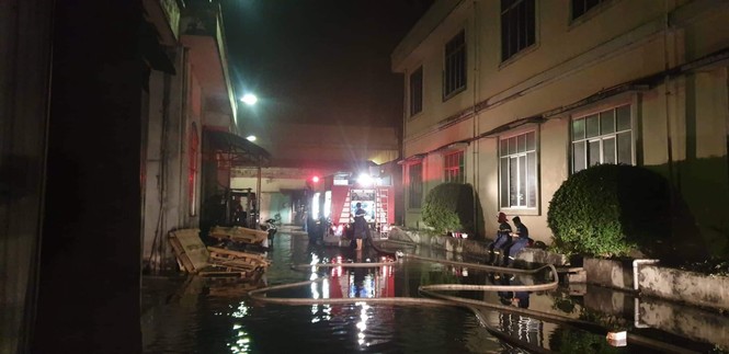 Cháy lớn tại công ty đế giày ở Hải Phòng - ảnh 2