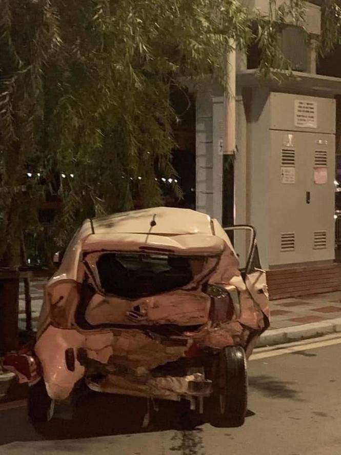 Hải Phòng: 'Xe điên' đâm liên hoàn trong đêm, 2 người thương vong - ảnh 2