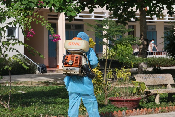 Bên trong khu cách ly 119 du học sinh về từ Hàn Quốc - ảnh 2