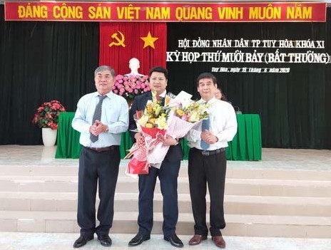 TP Tuy Hoà có chủ tịch mới sinh năm 1981 - ảnh 1