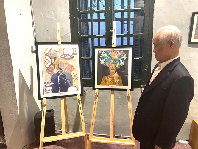 Being an Artist - triển lãm tranh đầy sáng tạo của các bạn học sinh Hà Nội - ảnh 4