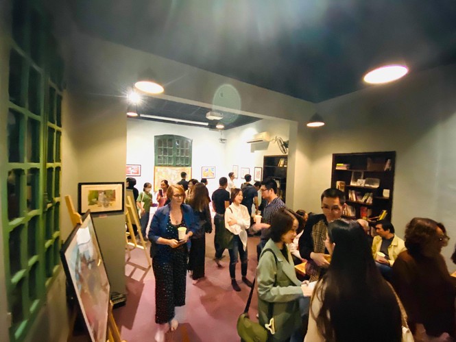 Being an Artist - triển lãm tranh đầy sáng tạo của các bạn học sinh Hà Nội - ảnh 1