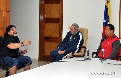 Tình bạn đẹp của Diego Maradona với các chính trị gia - ảnh 1