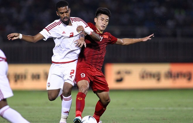 Đức Chinh 'nổ súng', U22 Việt Nam hòa UAE - ảnh 6