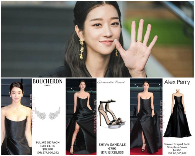 'Điên nữ' Seo Ye Ji nóng bỏng với vòng một 'bức thở', diện bộ đầm nửa tỷ lên thảm đỏ - ảnh 2