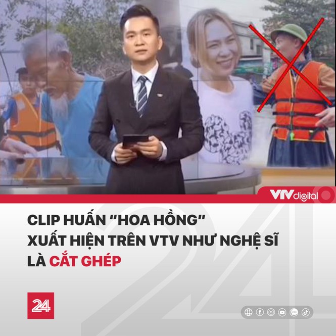 VTV lên tiếng vụ Huấn ‘Hoa Hồng’ xuất hiện trên ‘Chuyển động 24h’ nói về đi từ thiện - ảnh 3