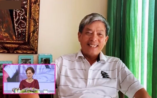 NSND Lê Khanh bật cười ngại ngùng vì lời mật ngọt của chồng trên sóng truyền hình - ảnh 1