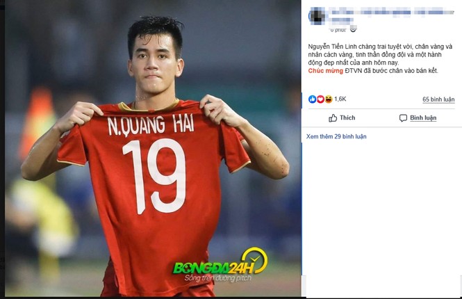 Dân mạng 'bùng nổ' khi U22 Việt Nam loại U22 Thái, vào bán kết SEA Games 30 - ảnh 4