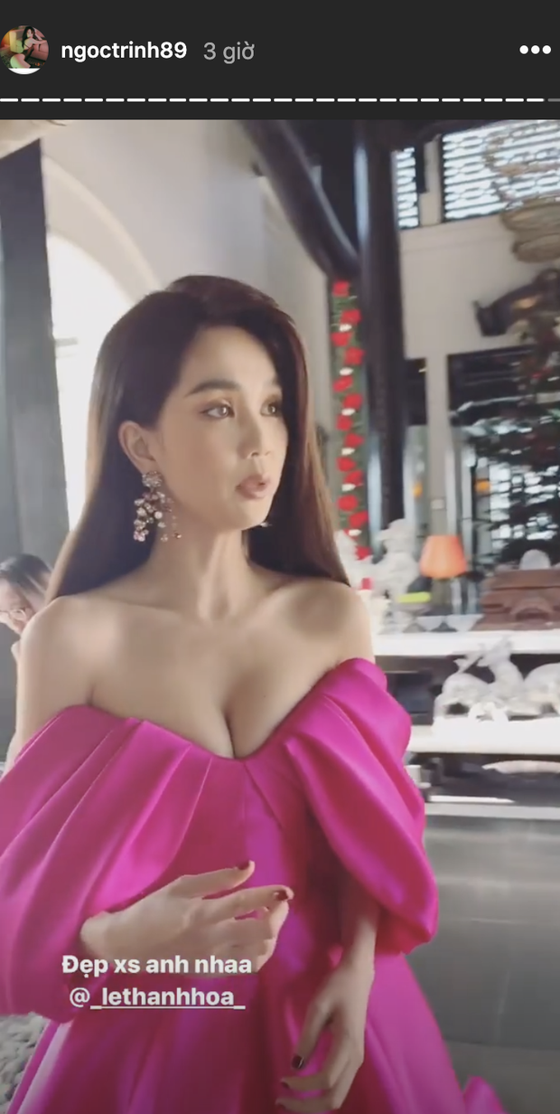 Ngọc Trinh lại gây choáng vì o ép vòng 1 quá đà - ảnh 2