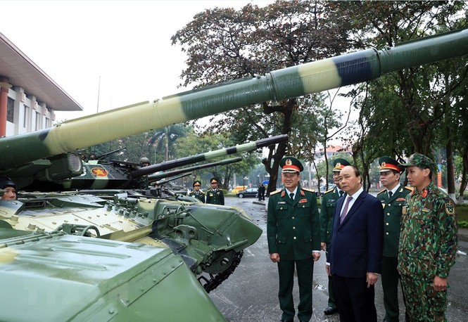 Thủ tướng, Chủ tịch Quốc hội dự kỷ niệm 75 năm Ngày thành lập quân đội - ảnh 3
