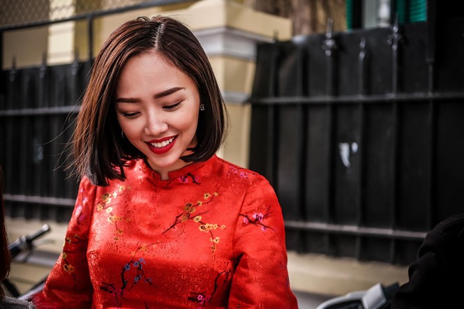 Tóc Tiên mê Tết Bắc, phải lòng ẩm thực Hà Nội khi làm dâu nhà Hoàng Touliver - ảnh 1