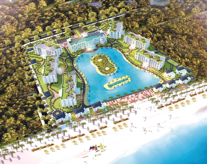 Đại gia Đường “bia” và tổ hợp siêu lâu đài dát vàng Hội An Golden Sea - ảnh 3