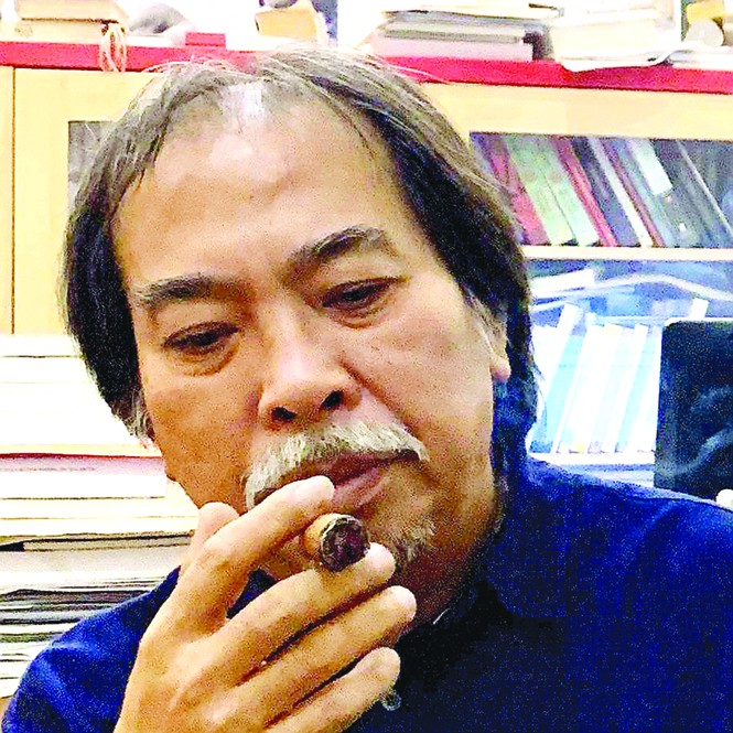 Nguyễn Quang Thiều vẽ - ảnh 1