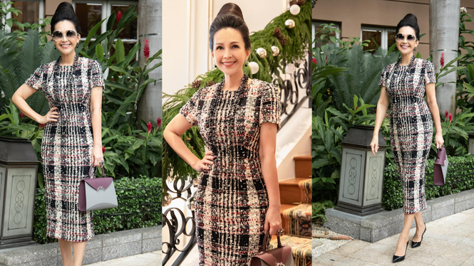 Diễm My 6x trẻ trung sành điệu, Hà Tăng đẹp như fashionista - ảnh 1