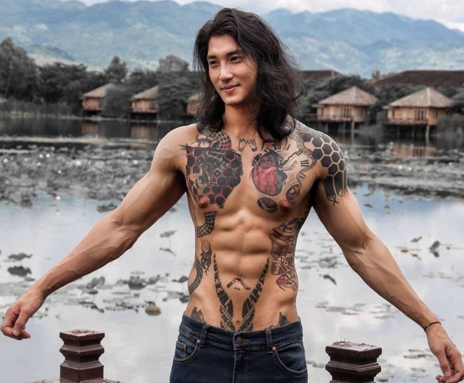 Mỹ nam được mệnh danh 'Aquaman châu Á' bất ngờ xuống tóc đi tu - ảnh 4