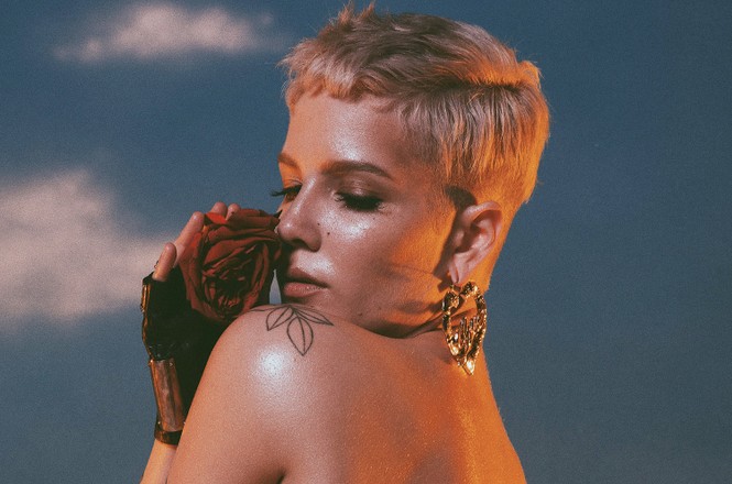 Halsey thông báo mang thai bằng ảnh bầu bán nude - ảnh 5