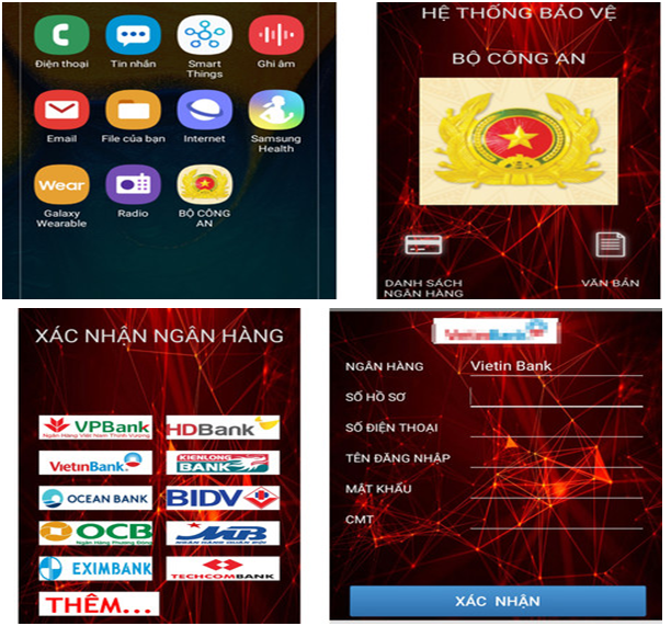 Cài đặt phần mềm 'Hệ thống bảo vệ Bộ Công an' nhiều người bị lừa đảo - ảnh 1
