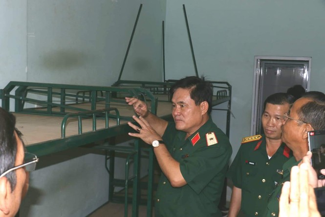 Bên trong nơi cách ly người về từ vùng dịch ở Trường quân sự TP Cần Thơ có gì? - ảnh 2