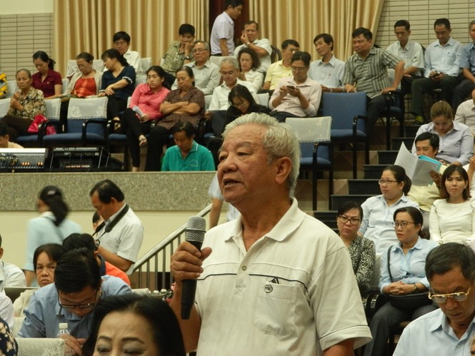 Cử tri TPHCM: “Phải xem tham nhũng như tội phản quốc… - ảnh 1