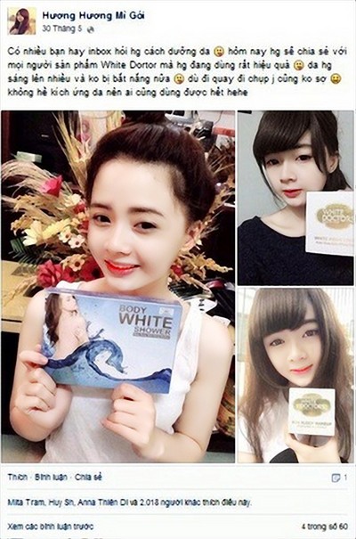 Cảnh báo nguy cơ cho làn da khi sử dụng mỹ phẩm White Doctors - ảnh 4