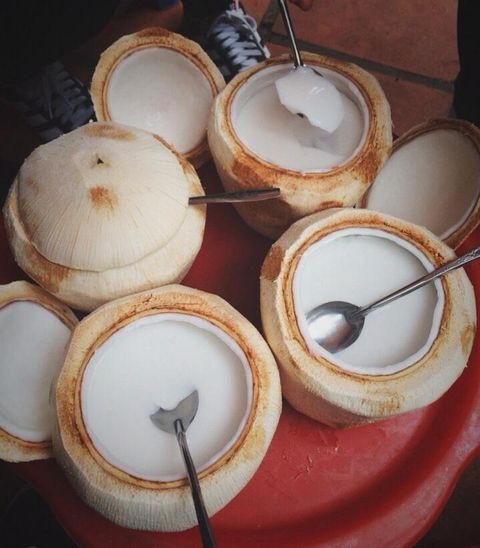 Matcha và thạch dừa chống ngấy sau Tết ở Hà Nội - ảnh 1