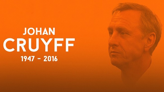 Thế giới bóng đá thương tiếc Johan Cruyff - ảnh 1