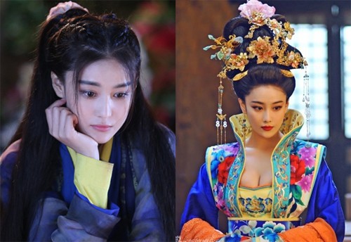 Mỹ nhân 'Võ Tắc Thiên' lộ ảnh ôm ấp cả nam lẫn nữ - ảnh 1