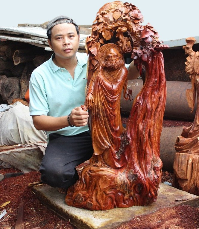 Những bức tượng Đạt Ma Sư Tổ độc nhất vô nhị - ảnh 1