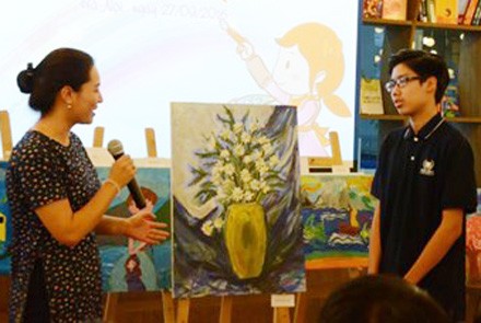 Triển lãm “Vẽ lên cổ tích” ủng hộ Quỹ Thiện Nhân - ảnh 3