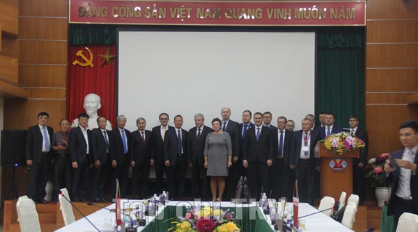 Lãnh đạo TKV tiếp và làm việc với Phó Thủ tướng Cộng hoà Belarus - ảnh 1