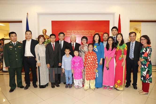 Hoạt động của Tổng Bí thư Nguyễn Phú Trọng tại Cộng hòa Indonesia - ảnh 10