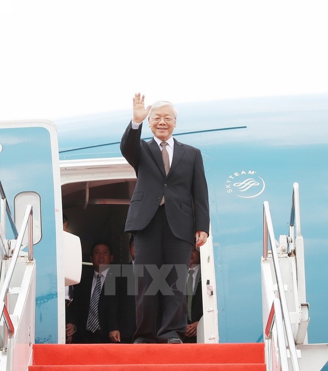 Hoạt động của Tổng Bí thư Nguyễn Phú Trọng tại Cộng hòa Indonesia - ảnh 2