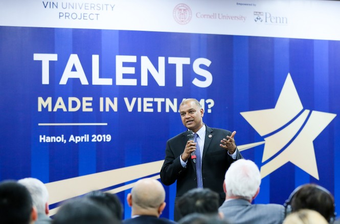 Dự án trường đại học Vinuni công bố hiệu trưởng đầu tiên - ảnh 1