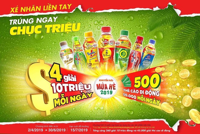 Uống Number 1 “săn” thưởng chục triệu mỗi ngày: “Trúng nhiều đến phát mệt”! - ảnh 1