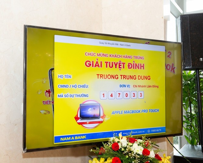 Tiếp tục lộ diện chủ nhân các siêu phẩm công nghệ từ Nam A Bank - ảnh 1