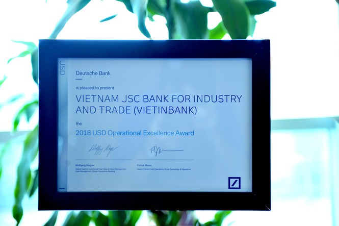 VietinBank: Ngân hàng có Chất lượng Thanh toán Quốc tế xuất sắc - ảnh 2