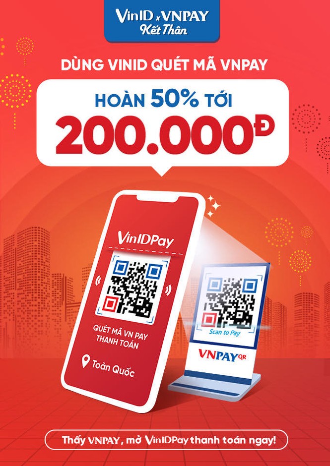 VinID Pay hợp tác VNPAY phủ sóng 60.000 điểm chấp nhận thanh toán tại Việt Nam - ảnh 1