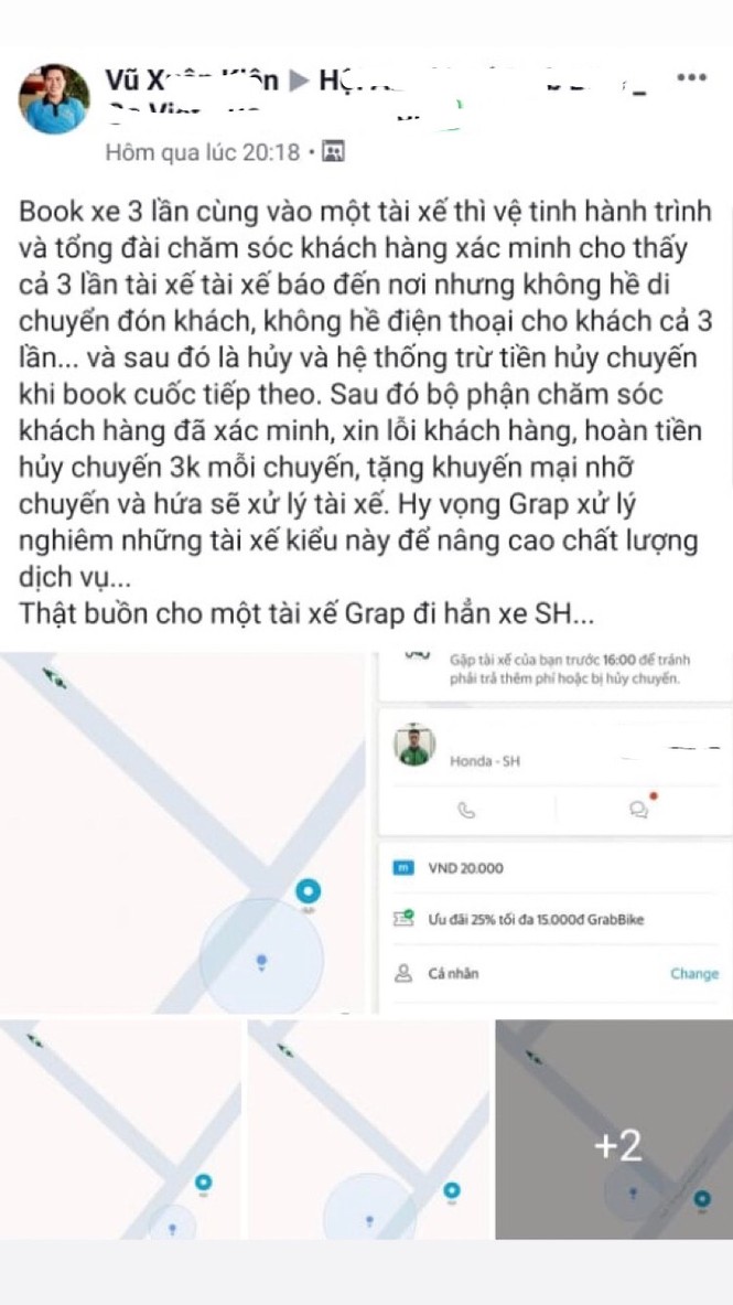 Ngạc nhiên khi tài xế Grab nói: Chị tranh thủ xuống để không bị mất phí nghen! - ảnh 1