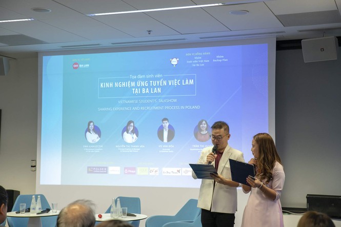 Tọa đàm sinh viên tại Ba Lan: 'Kinh nghiệm ứng tuyển việc làm tại Ba Lan' - ảnh 1