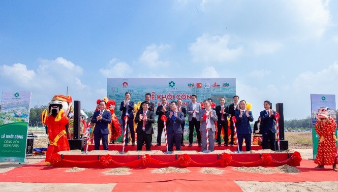 Hơn 1.000 khách hàng tham dự lễ khởi công công viên Eden Park - ảnh 1